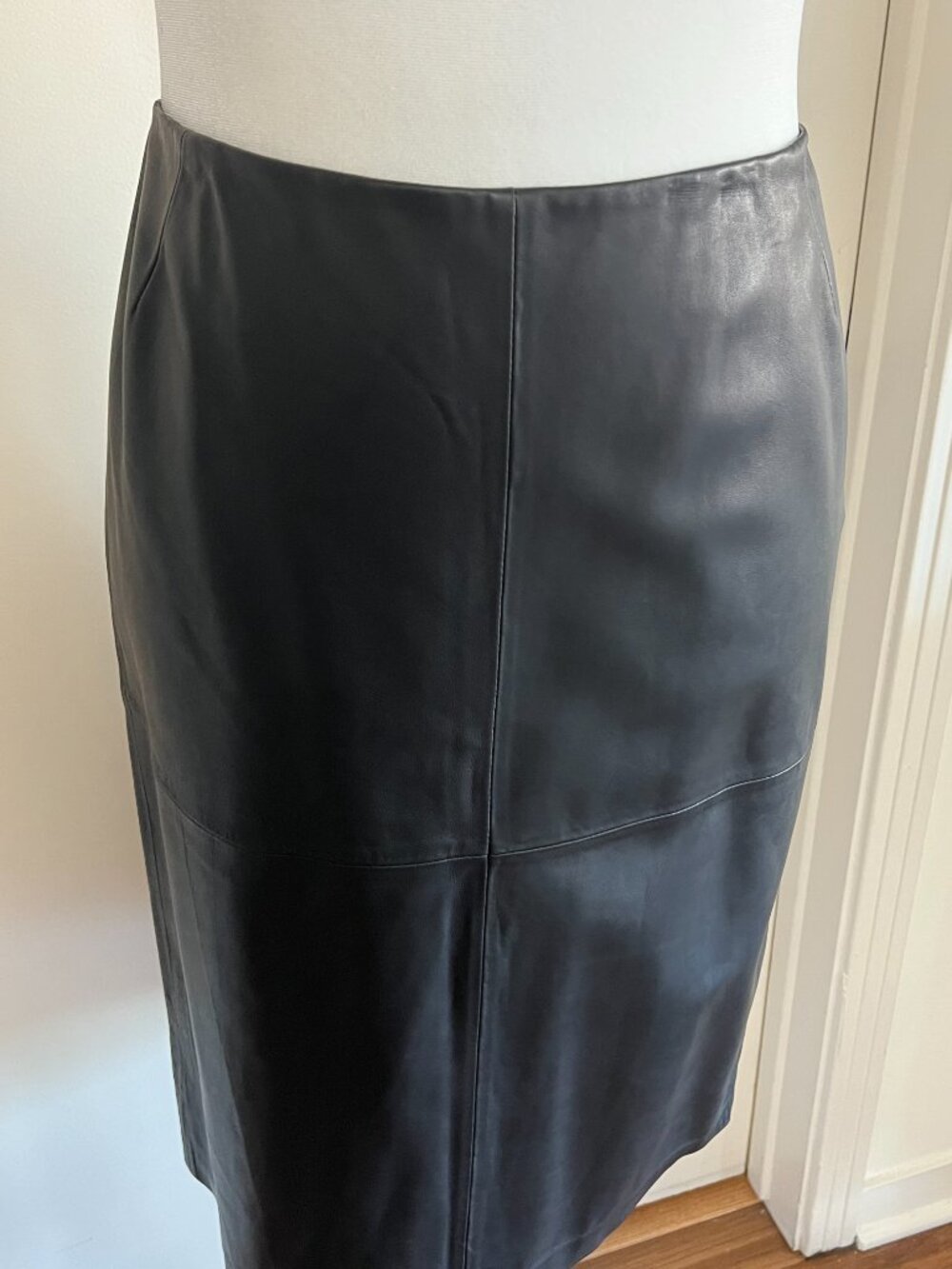 Lafayette Black Leather skirt!